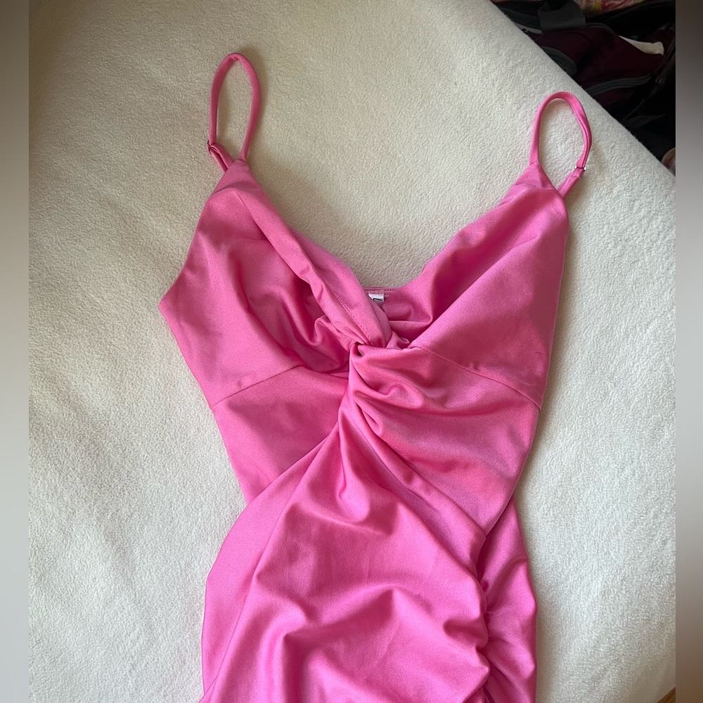 Lucy in the sky pink mini dress